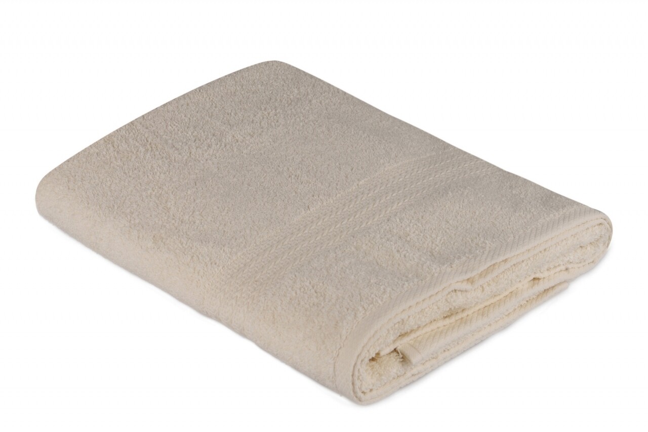 Prosop de baie, Hobby, 70x140 cm, 100% bumbac, crem - imagine 7